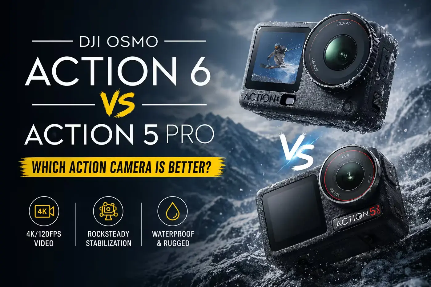 DJI Osmo Action 6 vs DJI Osmo Action 5 Pro – Which Action Camera Should You Buy in Bangladesh? (2026 Guide by Drone Fly BD)