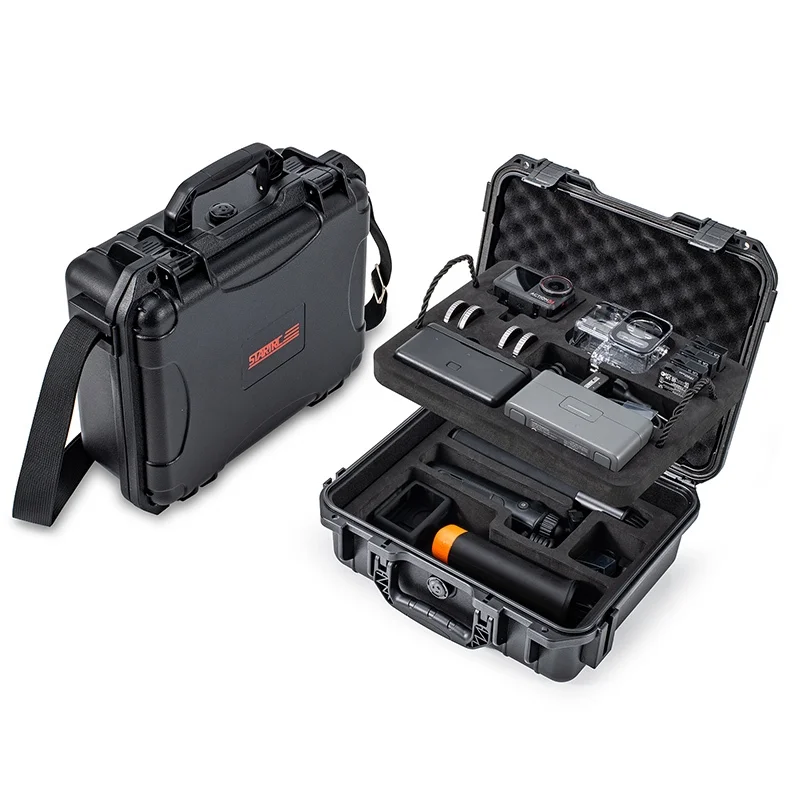STARTRC Waterproof Hard Case for DJI Osmo 360 / Osmo 360 II – Double-Layer Storage Case